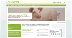 Desktop Screenshot of porcilis-prrs.com